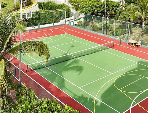 Tennis Courts at Occidental Tucancun Beach